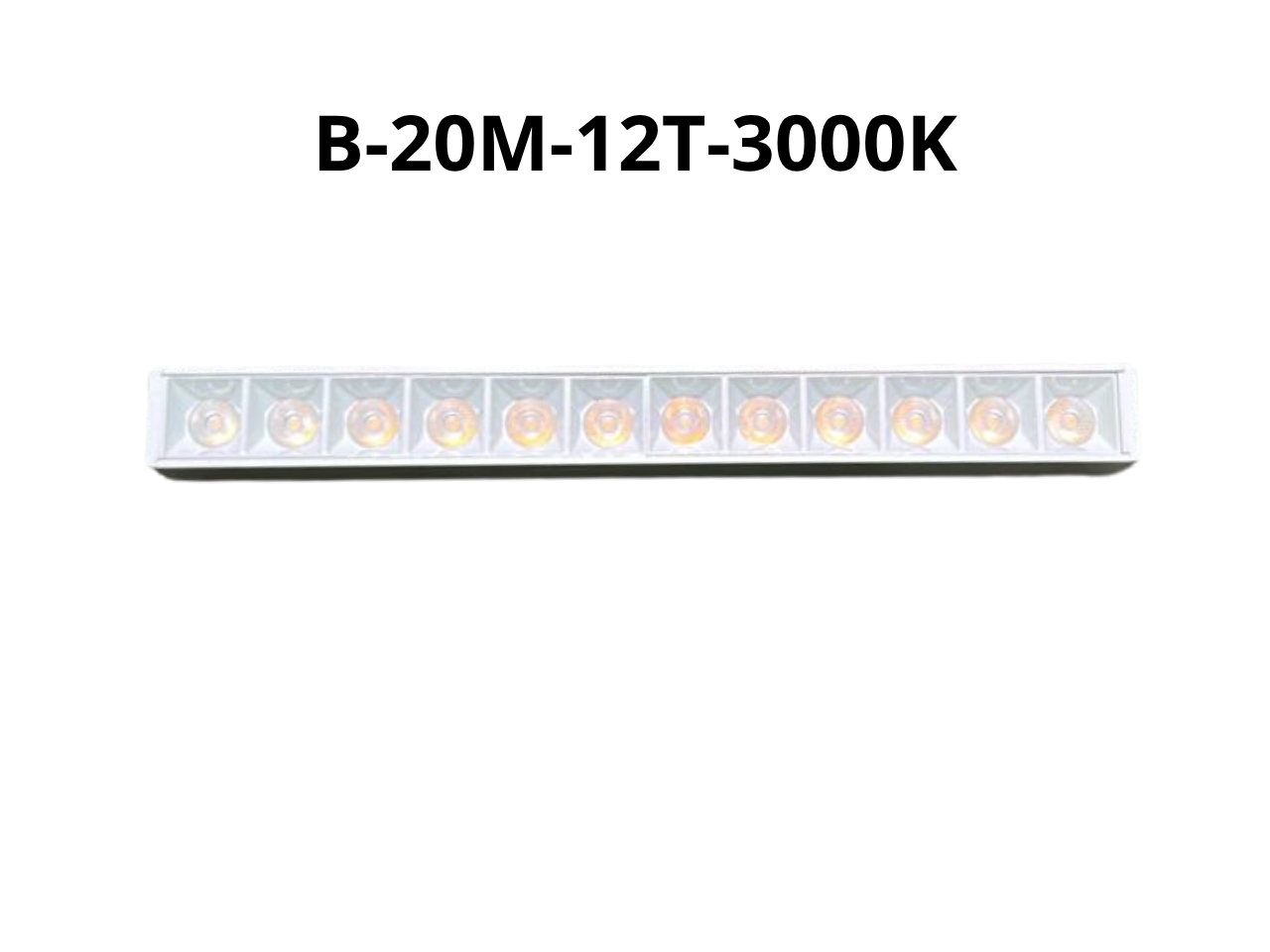 LAMPARA BLANCA MAGNETICO B-20M-12T-3K - Electrónica Poderosa