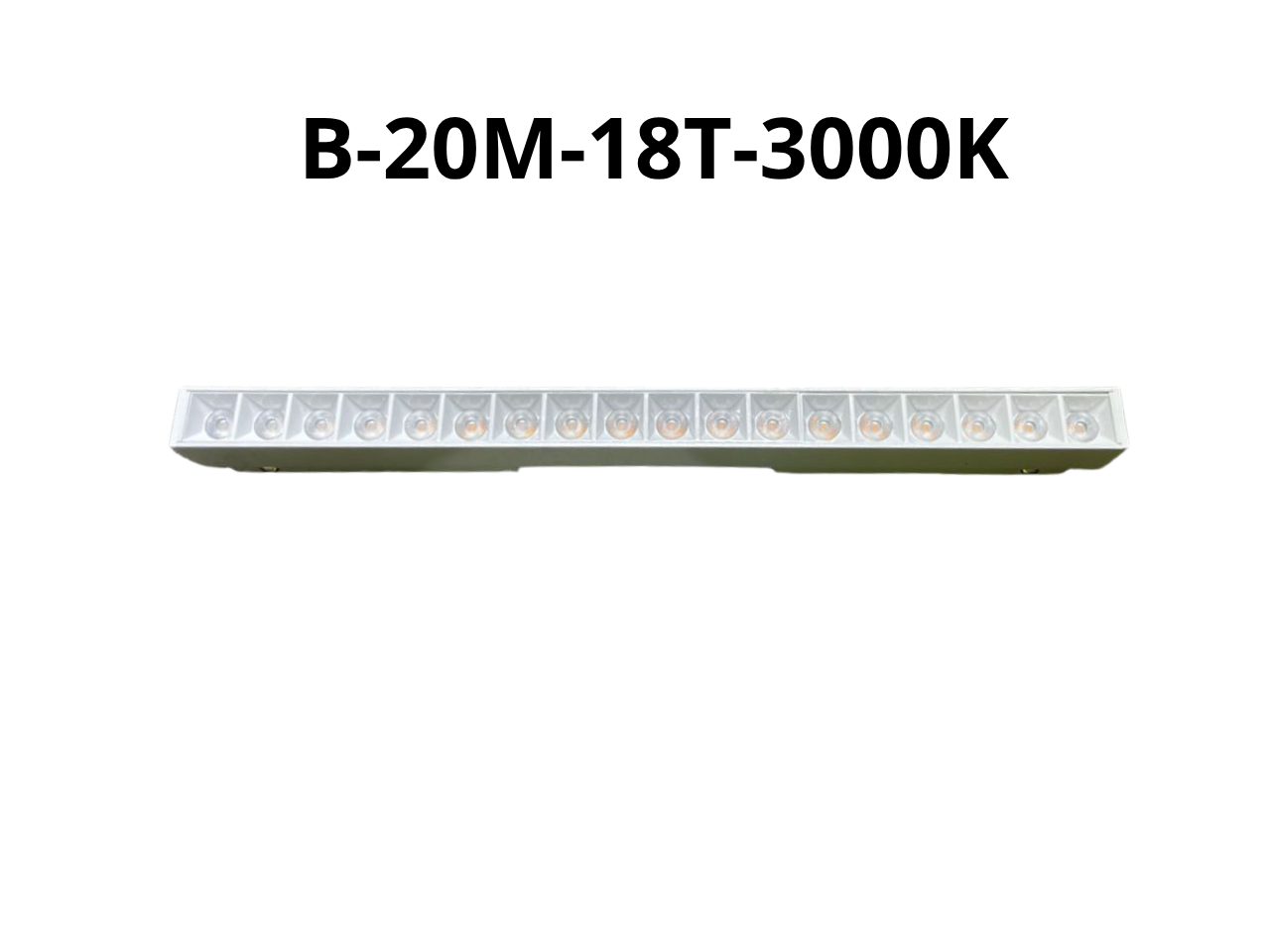 LAMPARA MAGNETICA BLANCA B-20M-18T-3K - Electrónica Poderosa