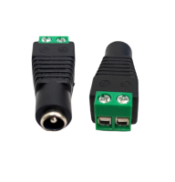 CONECTOR ADAPTADOR CORRIENTE HEMBRA - Electrónica Poderosa