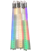 TUBO LED LLUVIA DE COLORES 8W - Electrónica Poderosa