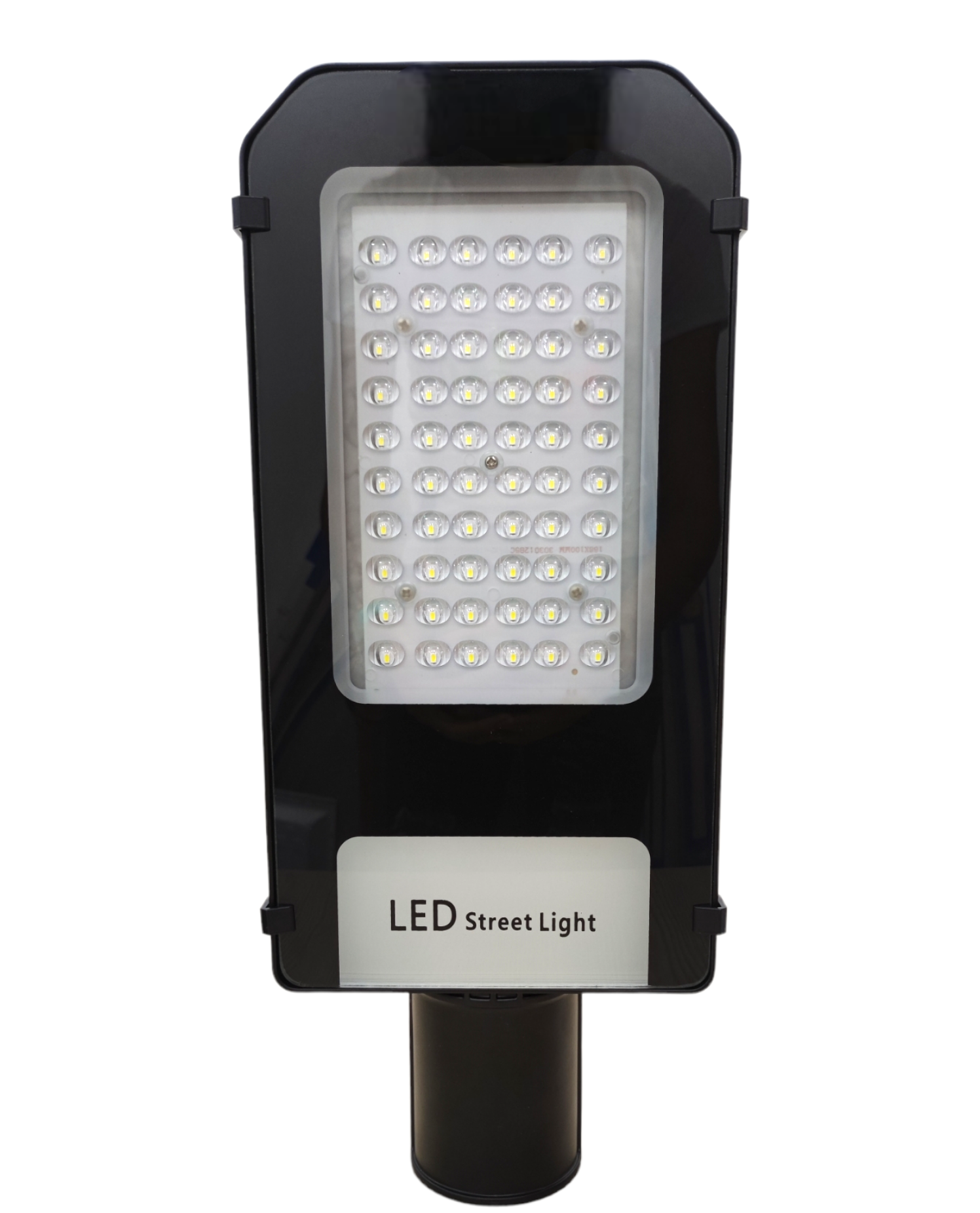 REFLECTOR LED PARA POSTE NEGRO 100W - Electrónica Poderosa