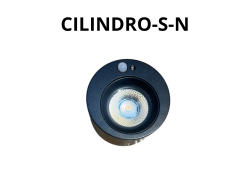 CILINDRO CON SENSOR NEGRO - Electrónica Poderosa