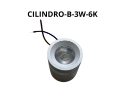 CILINDRO BLANCO 3W 6500K - Electrónica Poderosa