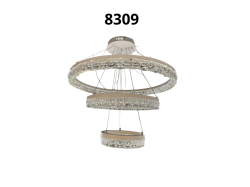 LAMPARA COLGANTE REDONDO 70W 8309 - Electrónica Poderosa