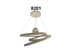 LAMPARA COLGANTE REDONDO 80W 8201 - Electrónica Poderosa