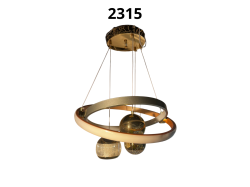 LAMPARA COLGANTE REDONDO 70W 2315 - Electrónica Poderosa