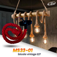 SOCATE VINTAGE MECATE CL E27 C/C 1*50 - Electrónica Poderosa