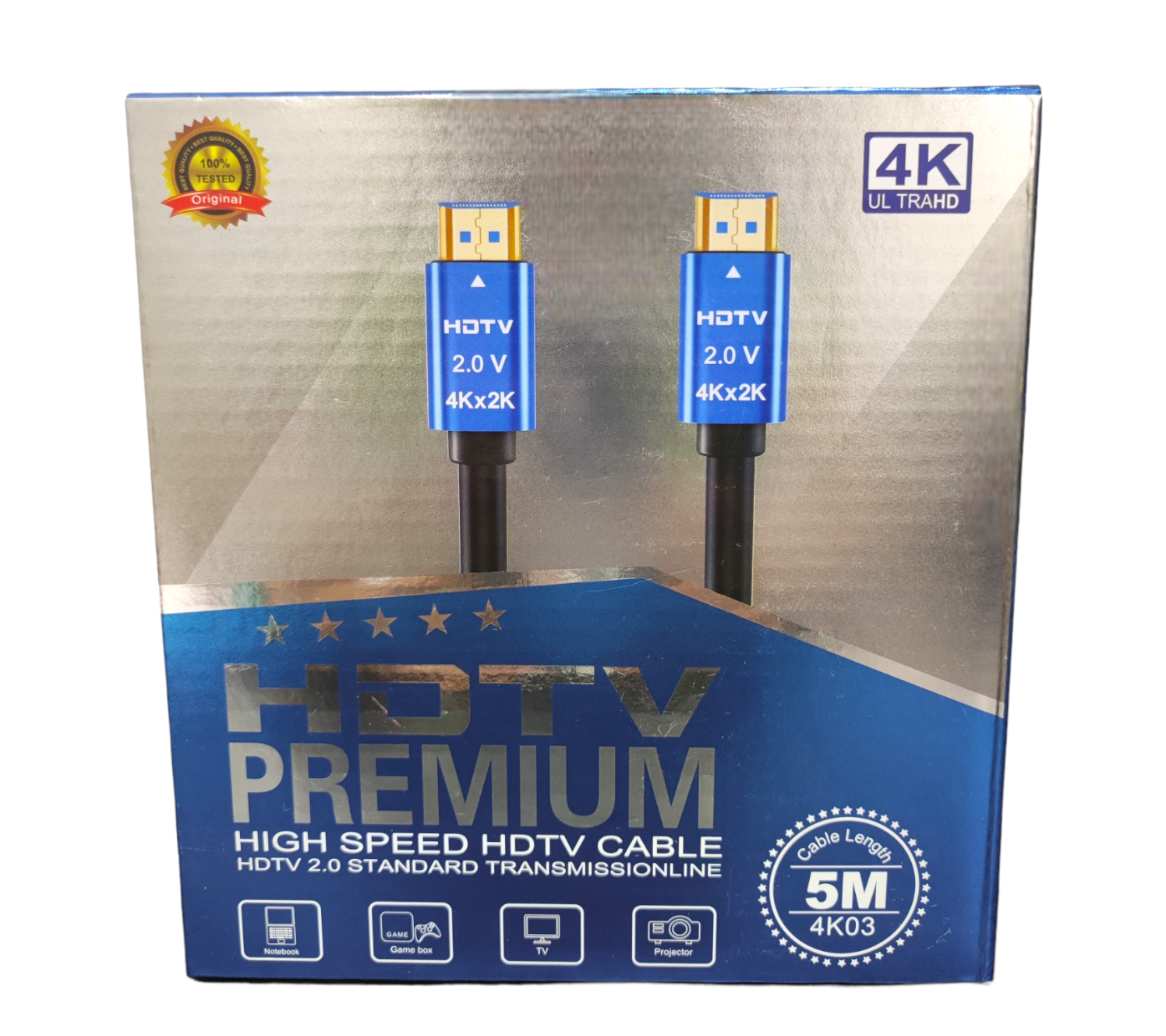 CABLE HDMI 4K 5M - Electrónica Poderosa