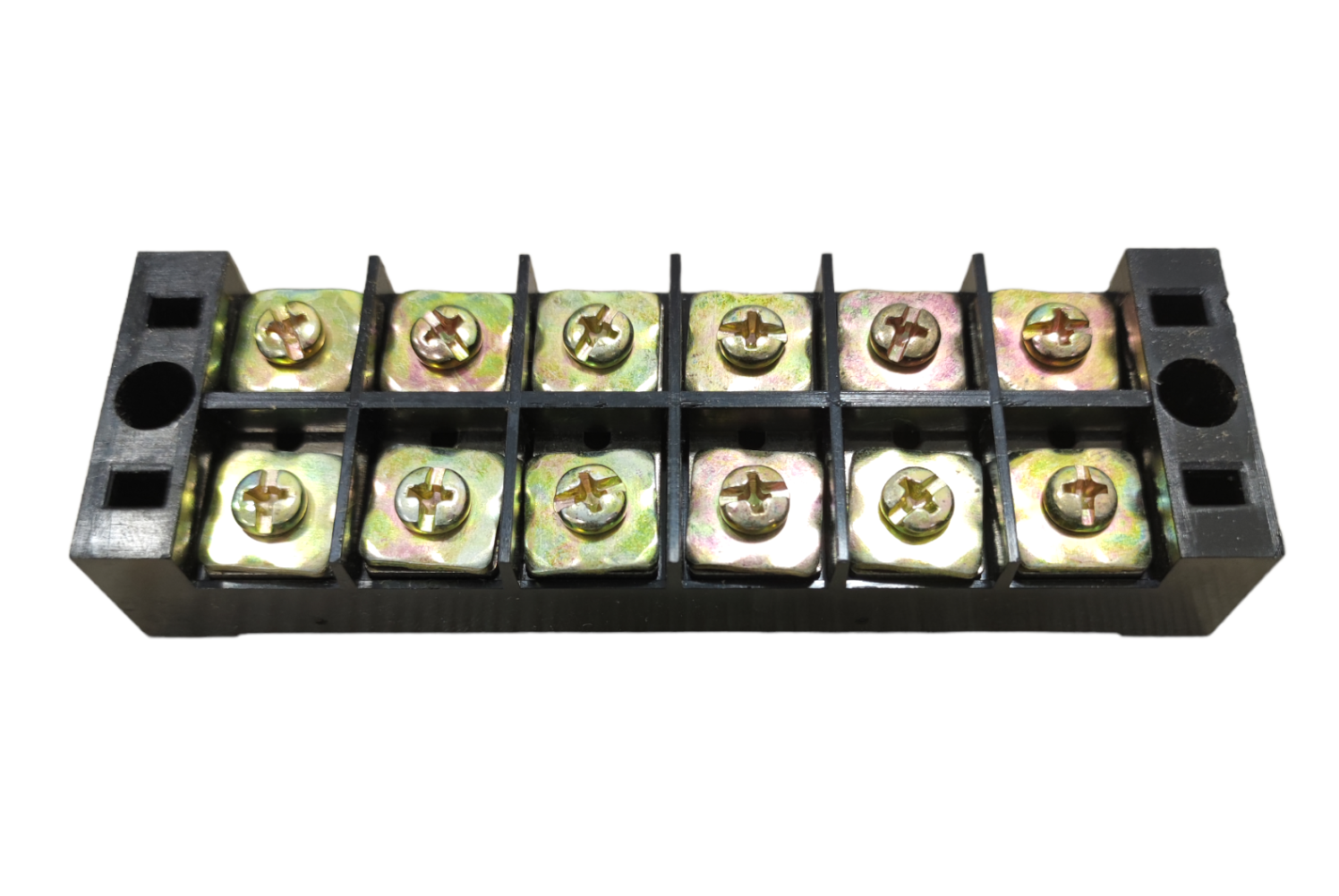 REGLETA ANTIFUEGO EN PC 6POLOS 60A/600V - Electrónica Poderosa