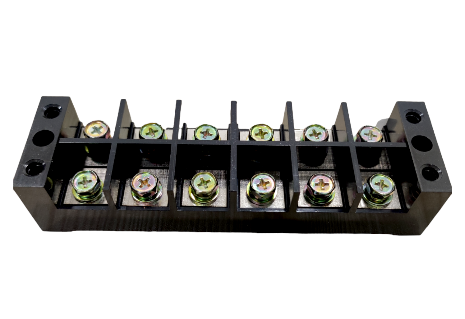REGLETA ANTIFUEGO EN PC 6POLOS 100A/600V - Electrónica Poderosa